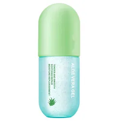 OEM new product korea Skincare best natural moisturizing soothing Organic 100% natural capsule pure aloe vera gel for face
