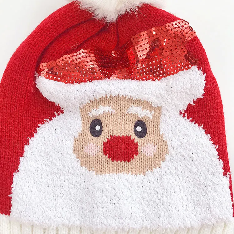 2021 wholesale Christmas decoration supplies new Winter children gifts christmas ornaments Santa hats  Merry Christmas Hats