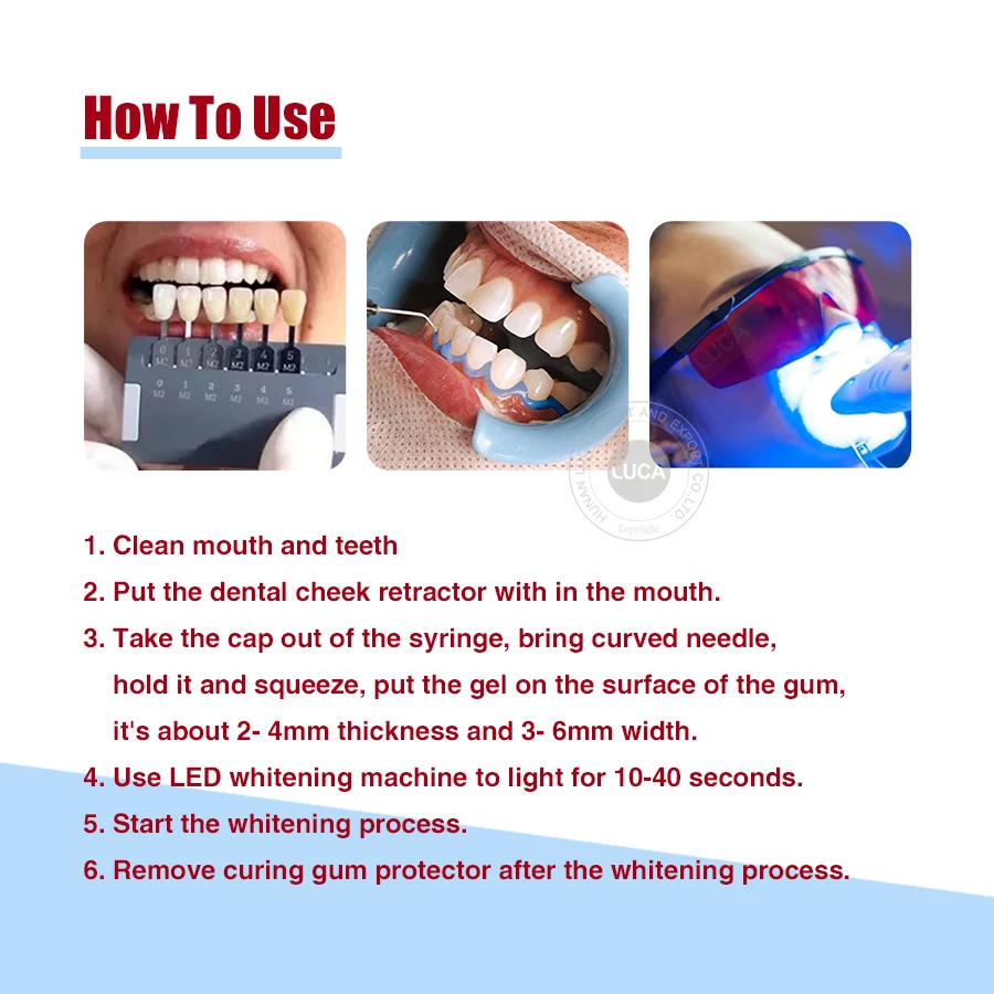 Professional Dental Gum Protector Teeth Whitening Gingival Protective Barrier Gel