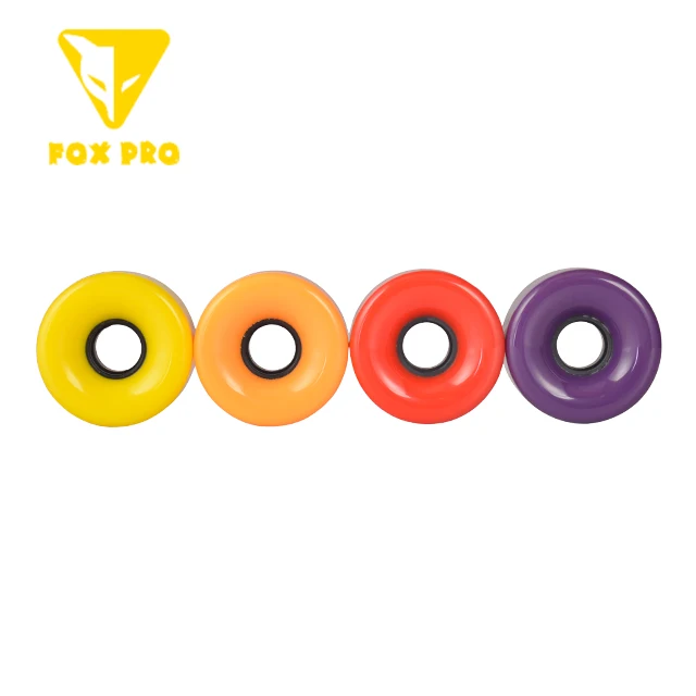 FOX PRO комплект из 8 шт. тряпок роликовые коньки колеса двухрядные Катание на коньках, Квад роликовые коньки и скейтборд на открытом воздухе 55x35mm