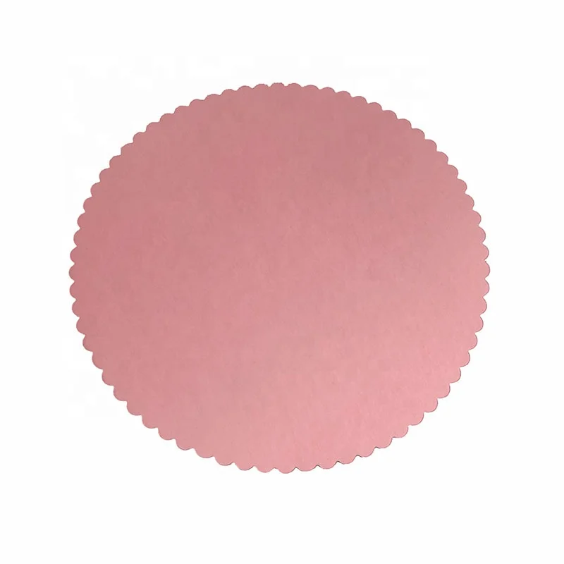 Gold silver cake board round,Mini cake paper board thick chipboard