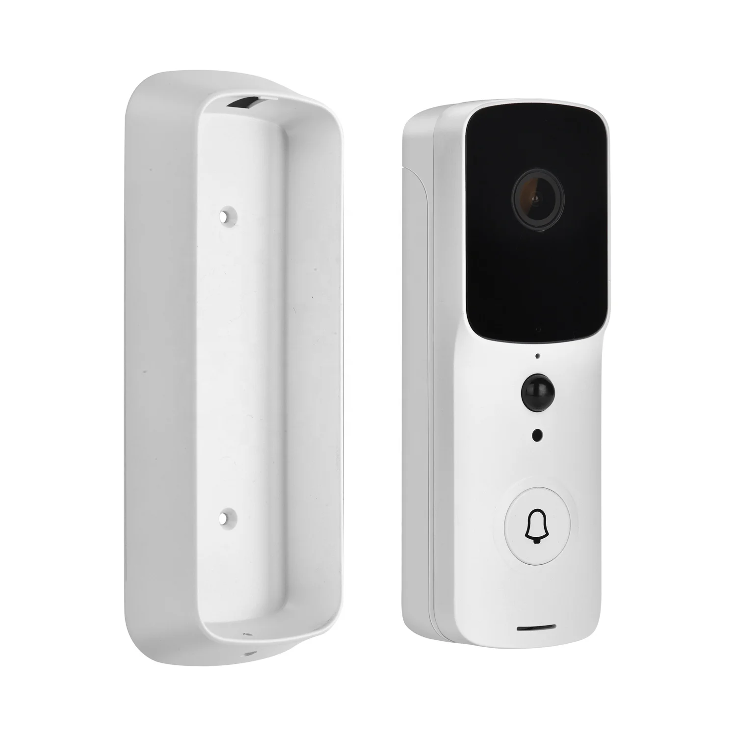 Smart 1080p Hd Wifi Security Camera Wireless Video Doorbell With Two-way Talk App Remote Control