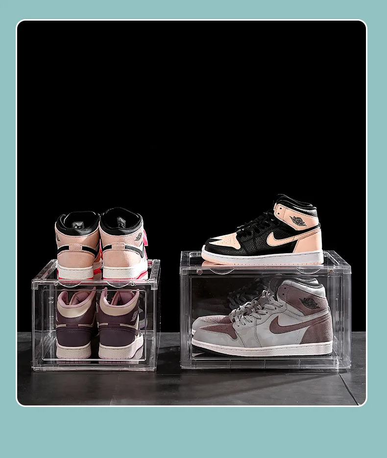 Hot New Products Shoes Box Acrylic Organizer Plastic Shoe Storage Box
