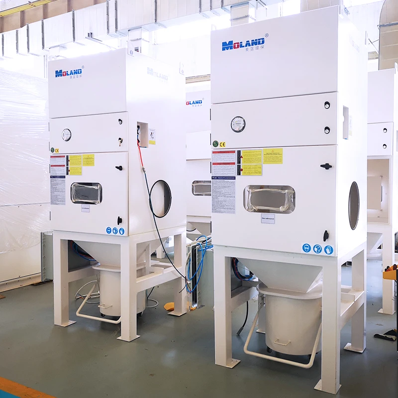 Industrial Cartridge Dust Collector Fume Extractor for 3015 Laser Cutting Machine