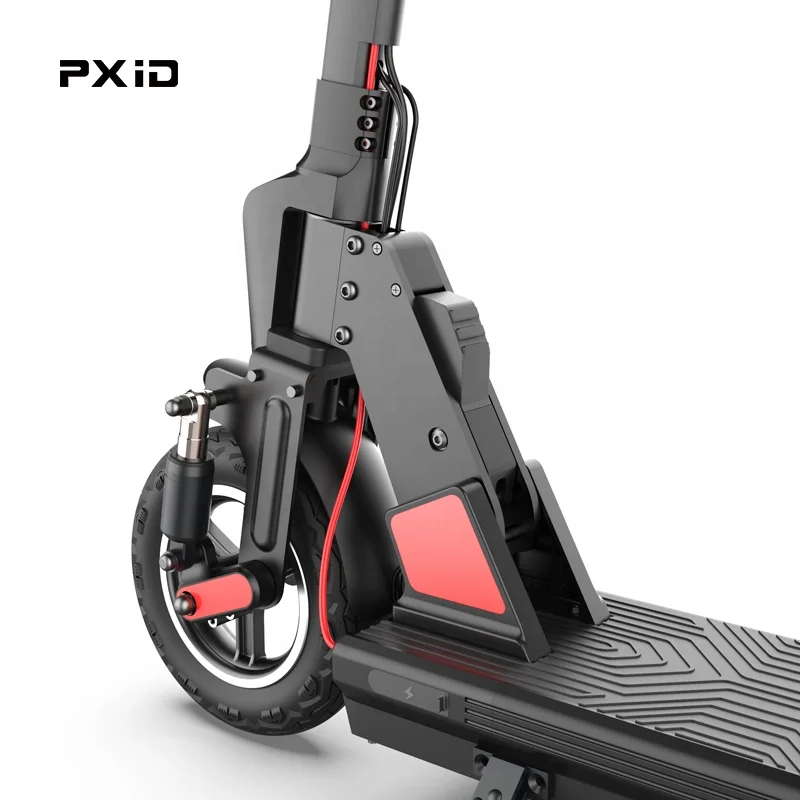  Новинка 2020 Электрический скутер PXID большой радиус действия 80 км 10 дюймов 2 колеса двойная
