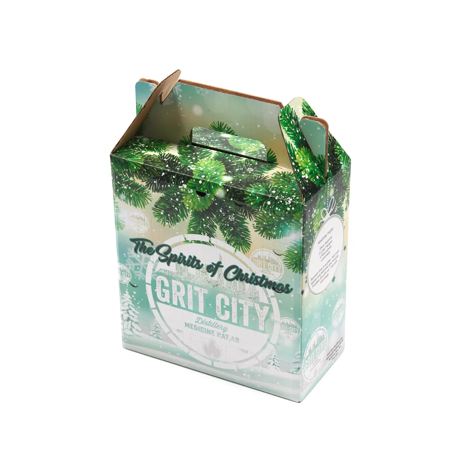 Recycled Cardboard Foldable Food corrugated box  Pastry Dessert Snack Box Empanada Packaging Truffle Chocolate Packaging