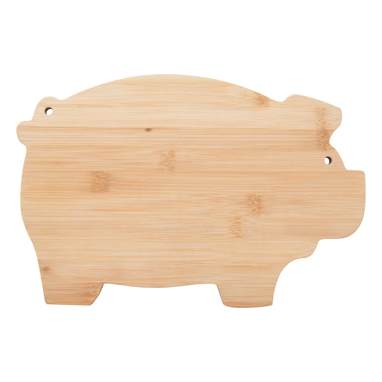 Wholesale Custom Animal Shape Nature Pig Chopping Board Bamboo Cutting Board For Kitchen
