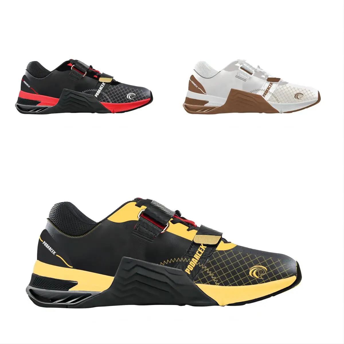 OEM Factory Custom  Gym Fitness Bodybuilding Powerlifting Sports Trainer Squat Deadlift Weightlifting Shoes For Men