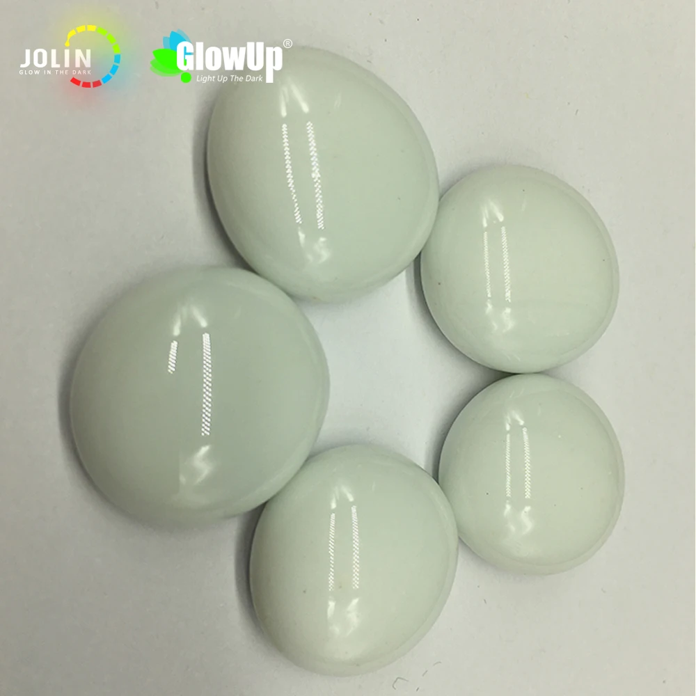 Non-Toxic Recyclable Glow In The Dark Garden Pebbles Stone