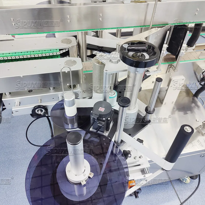 High Accuracy Easy Operation Wide Application Bottle Label Machine Round Bottle Labeling Machine Labeling Equipment