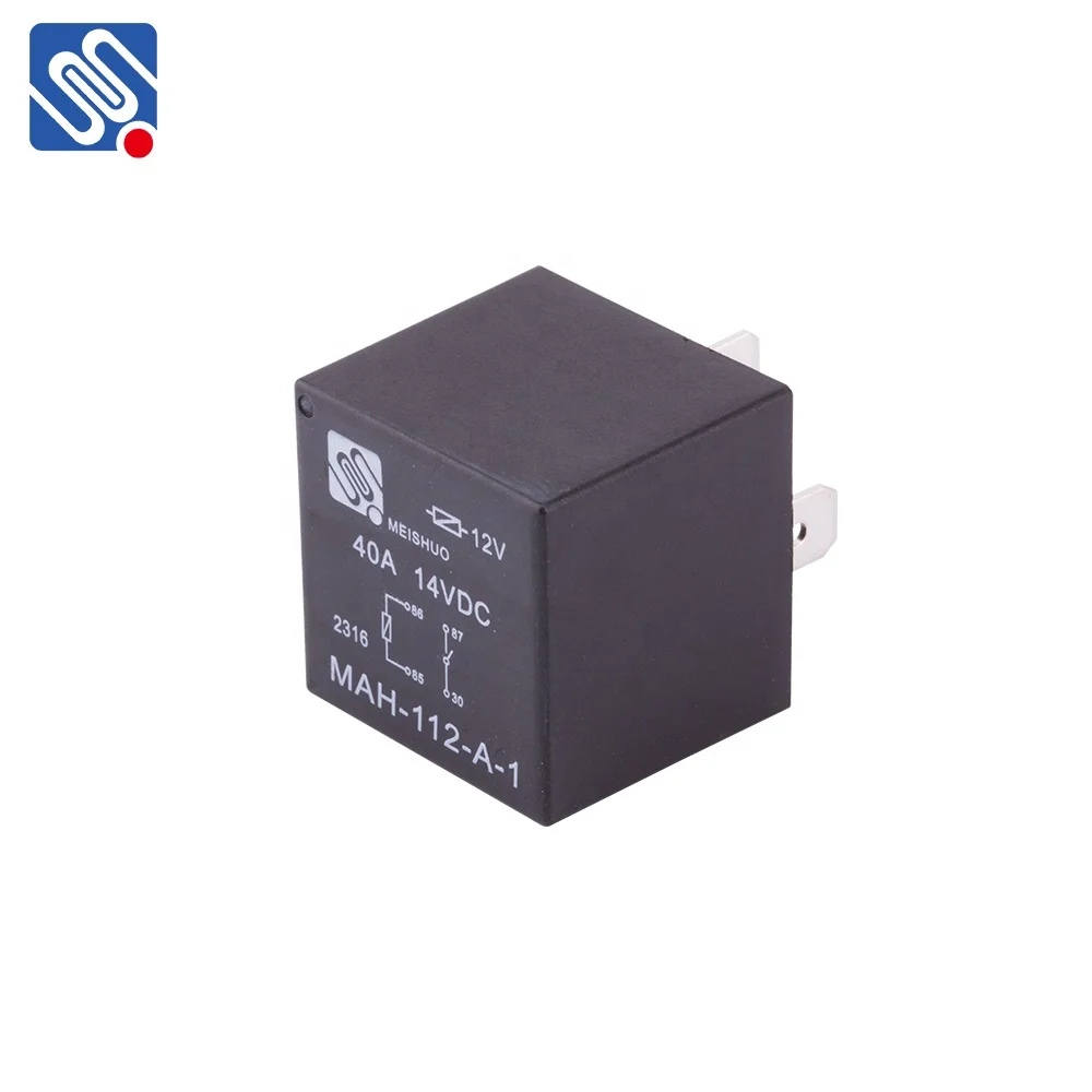Meishuo 12V 24V 30A 40A with Diode with Resistor Automotive relay