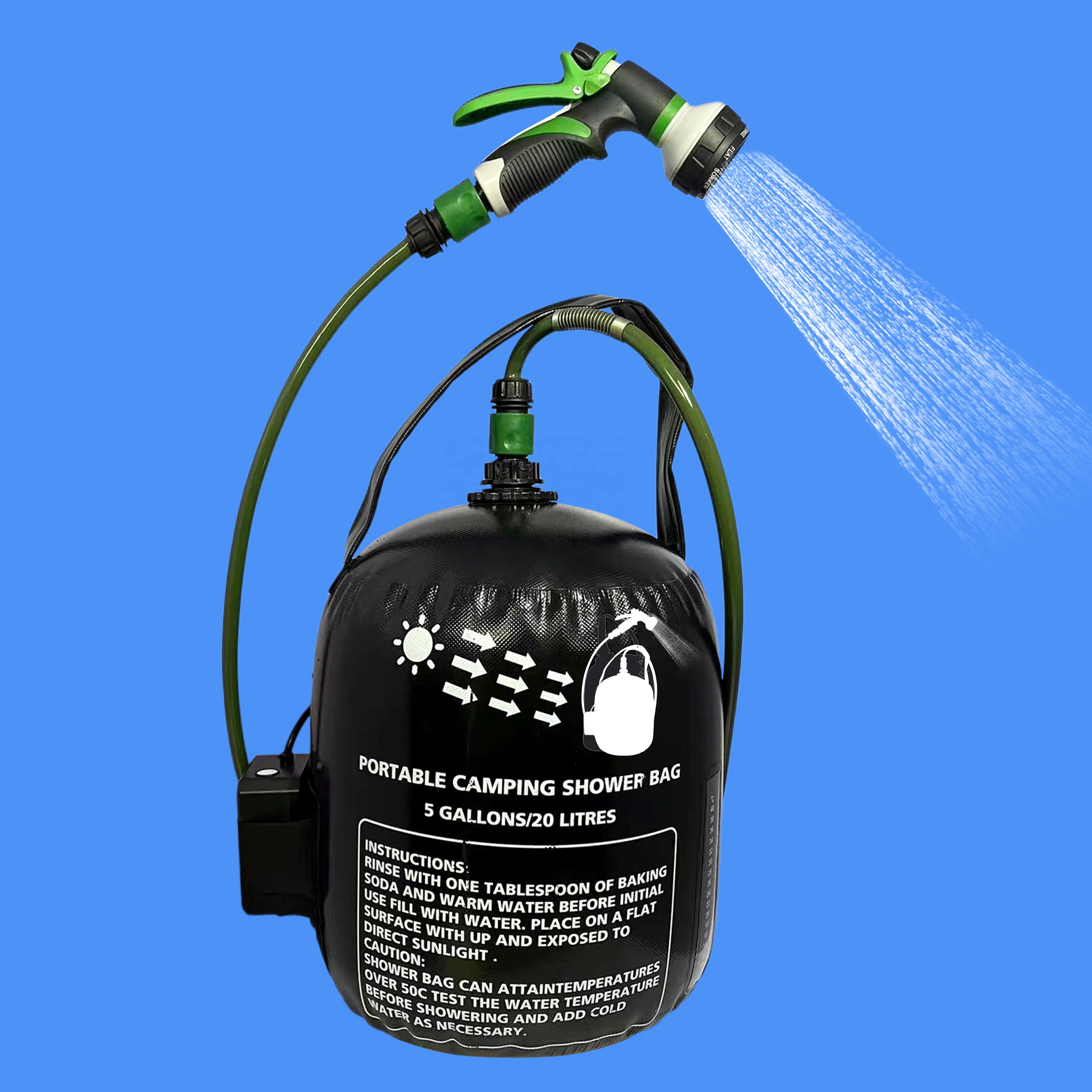 Variable speed shower pump