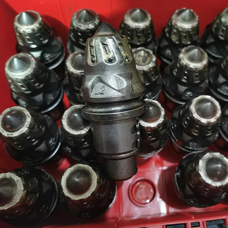 bullet teeth High Performance Upgraded Series High Anti-Resistance Tungsten trench teeth for Hard Rock spare parts