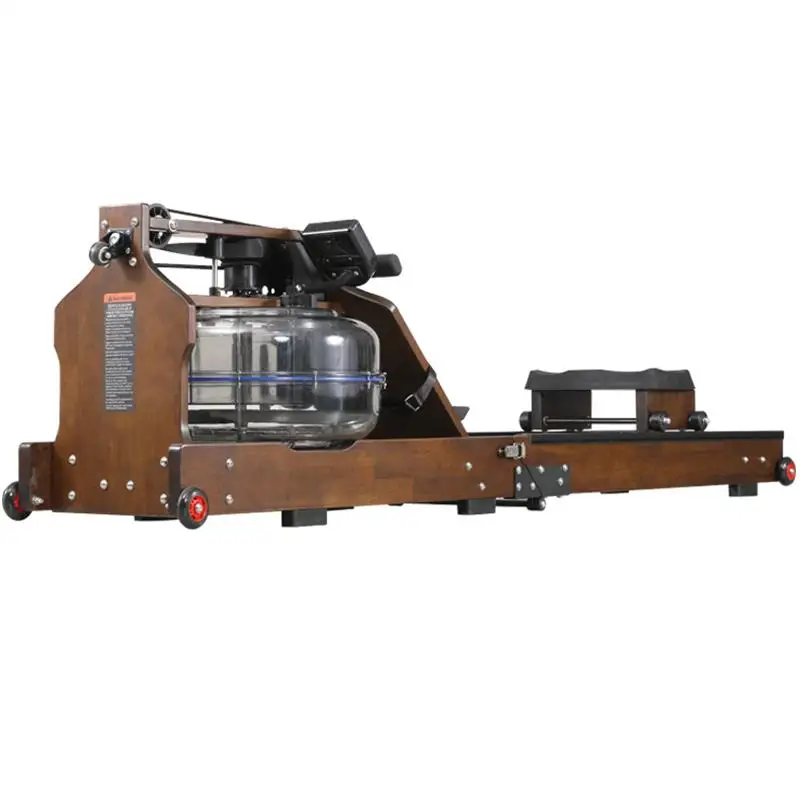 Sport fitness equipment commercial rower gym water machine outdoor wooden