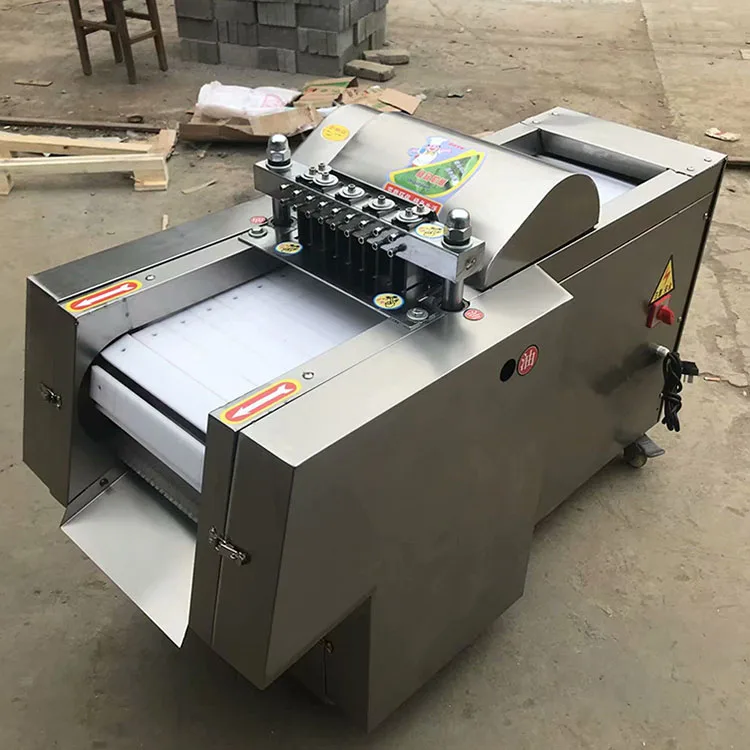 Automatic Frozen Commercial Beef Pork Chicken Cube Cutter Dicing Price Sale Meat Cutting Machine