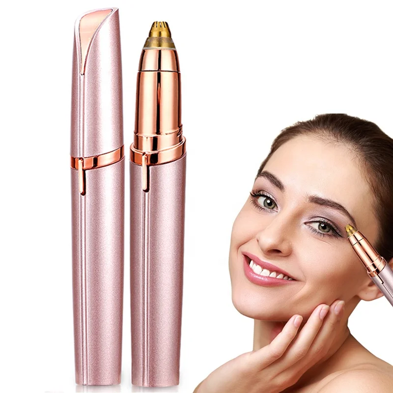 Электрический триммер для бровей Depilador De Cejas перезаряжаемый электрический с электронной