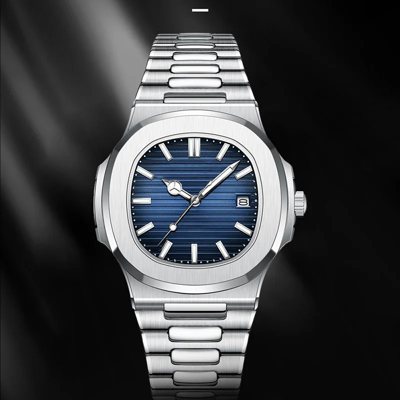 Hot Sale Luxury Watch for Men Business Waterproof Male Luminous Date Stainless Steel Quartz Watches Montres Pour Hommes