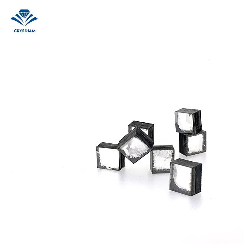 CRYSDIAM SQUARE 5.5ct Cvd uncut diamond rough diamonds lab grown diamonds