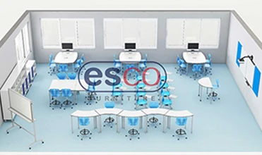 ESCO Collaborative Series Collaboration / Video Classroom Learning Table