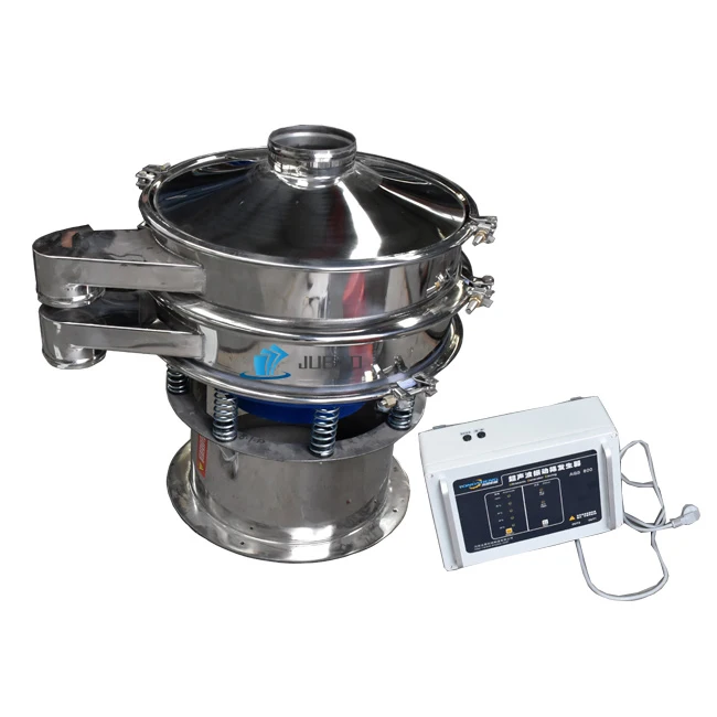 Stainless steel ultrasonic separator vibrating sieve ultrasonic rotary vibrating screen