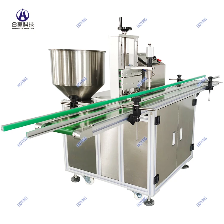Small scale automatic glass jar packaging fruit jam marmalade salsa pasta sauce one head conveyor filling machine
