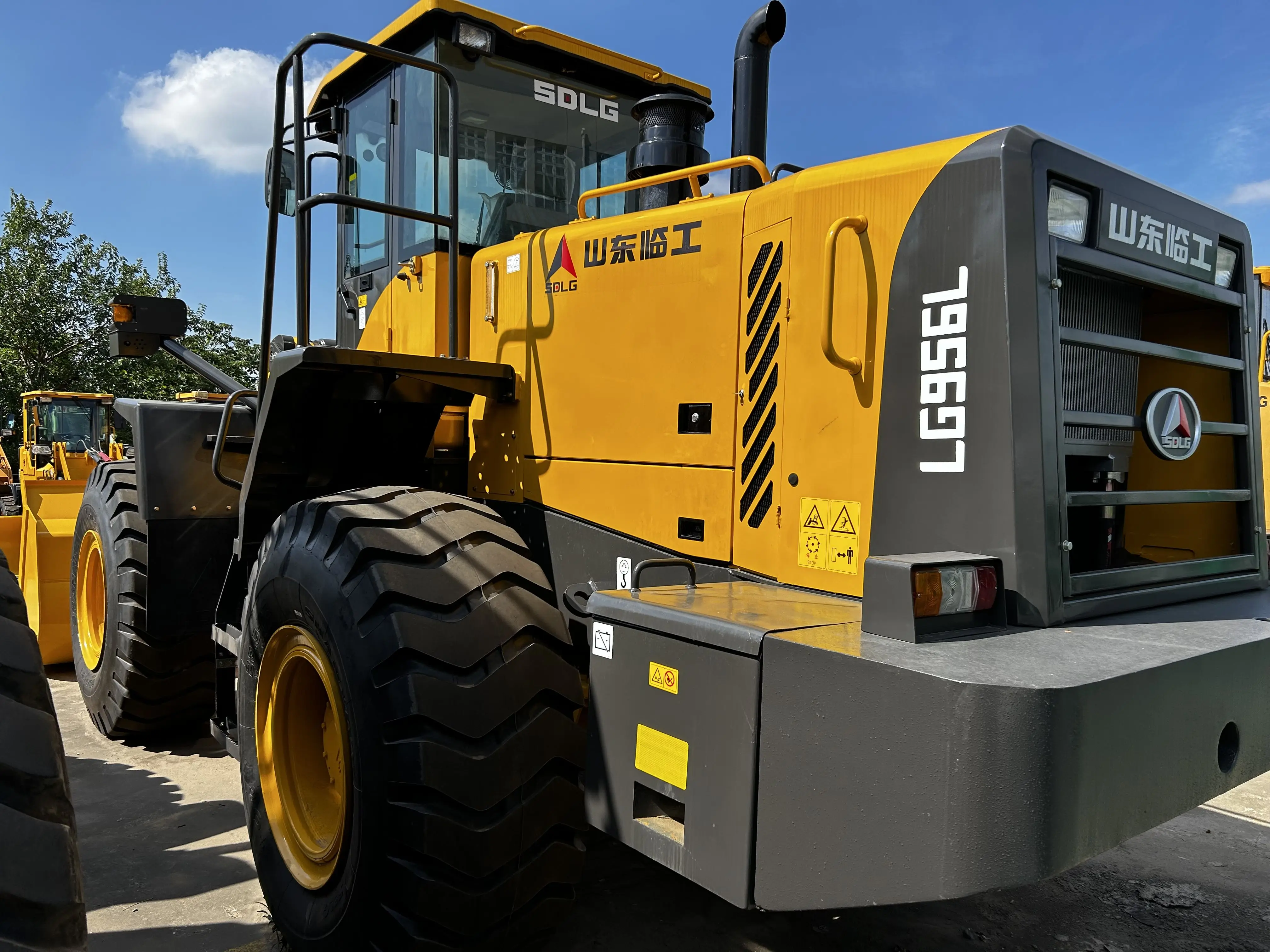 Used Sdlg956L Pay Loader 5t Capacity Wheel Loader Sdlg956l Second Hand Front Loaders For Sale