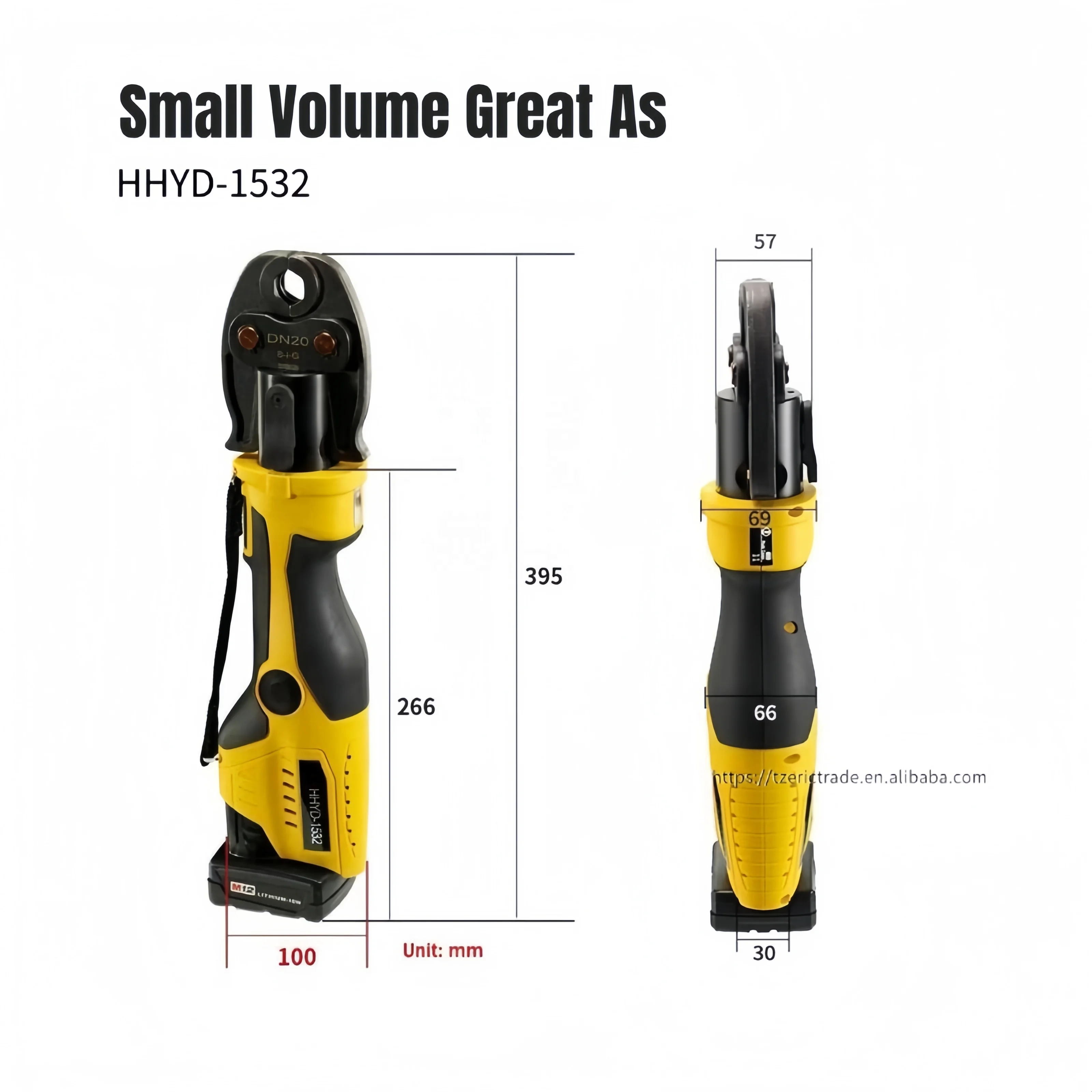 Highly Recommended  Battery Portable Pro Press Hvac Tools Kit 1/2 3/4 Pipe Crimping Plumbing Machine Copper PEX Stainless Steel