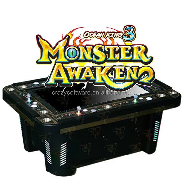 2025 IGS Hottest English Version 6 Players 42 Inch Display Screen Ocean King 3 Fish Game Monster Awaken