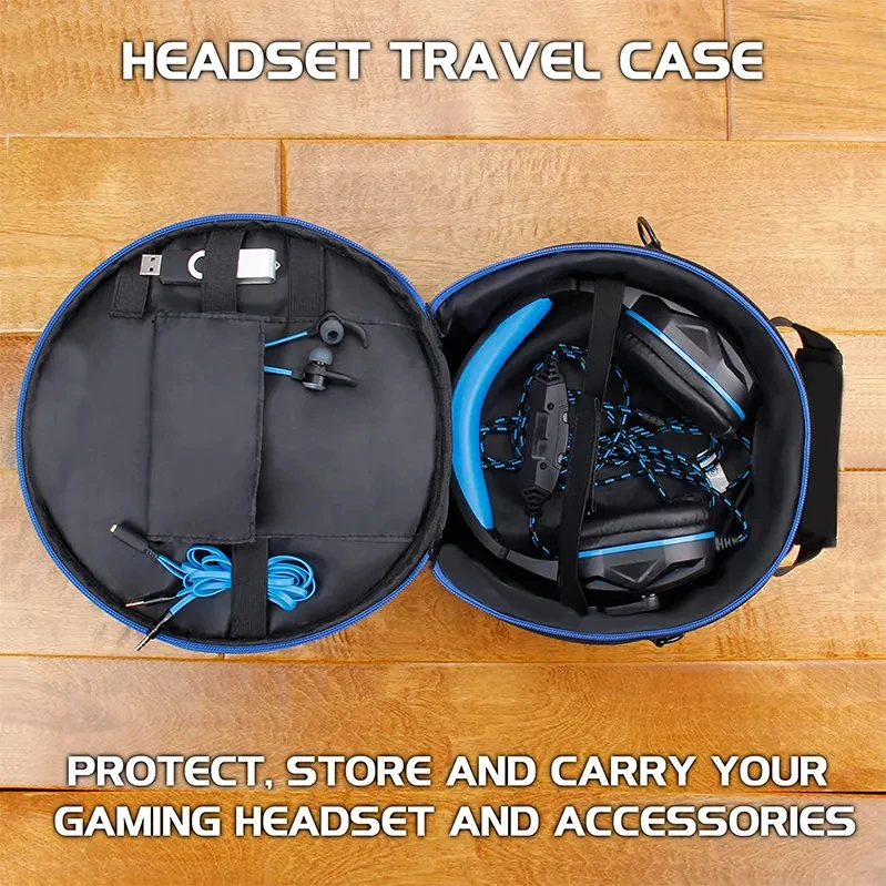 2024 New Fashionable Design Mini round Beats Headphones Soft Bag for DJs