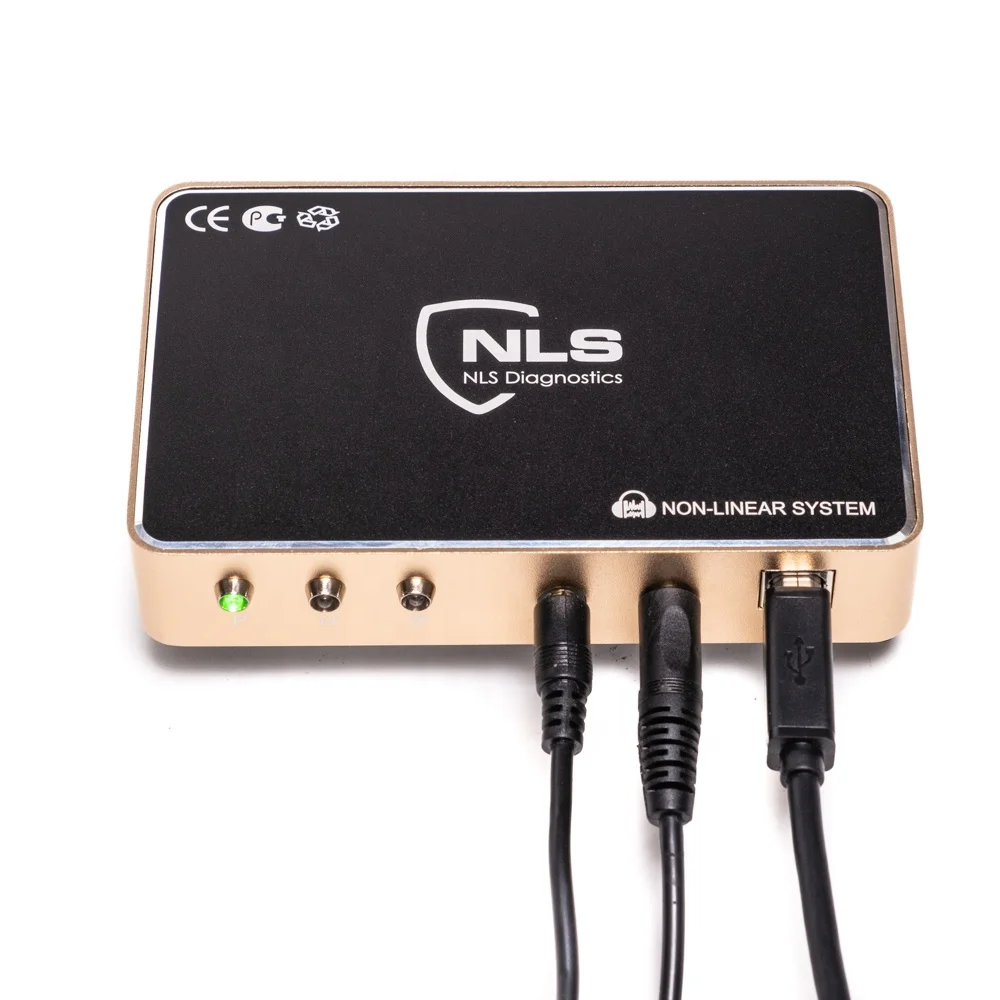 Multi language version 9D diagnosis nls body health analyzer Meridian Health Detector