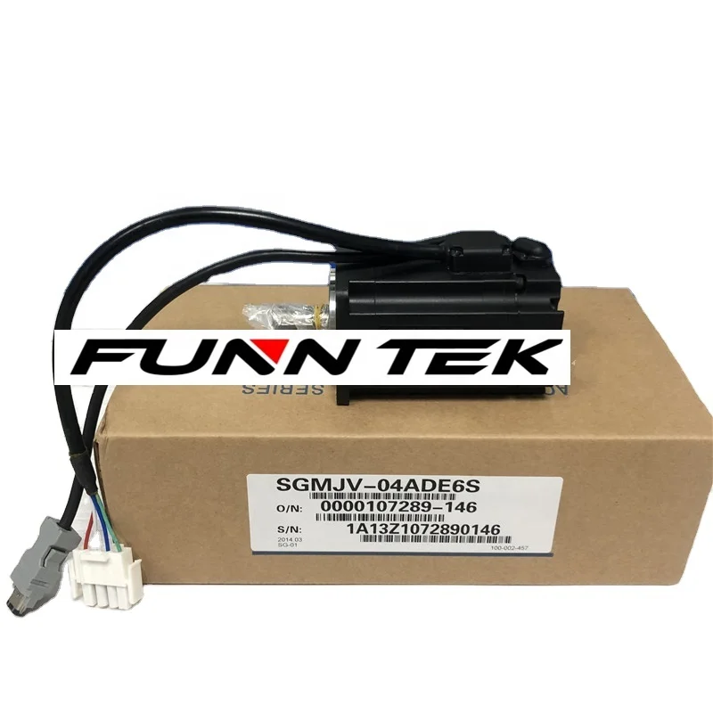 YASKAWA SGMJV Series 400W AC Servo Motor SGMJV-04ADE6S 750W SGMJV-08ADE6S Original In Stock