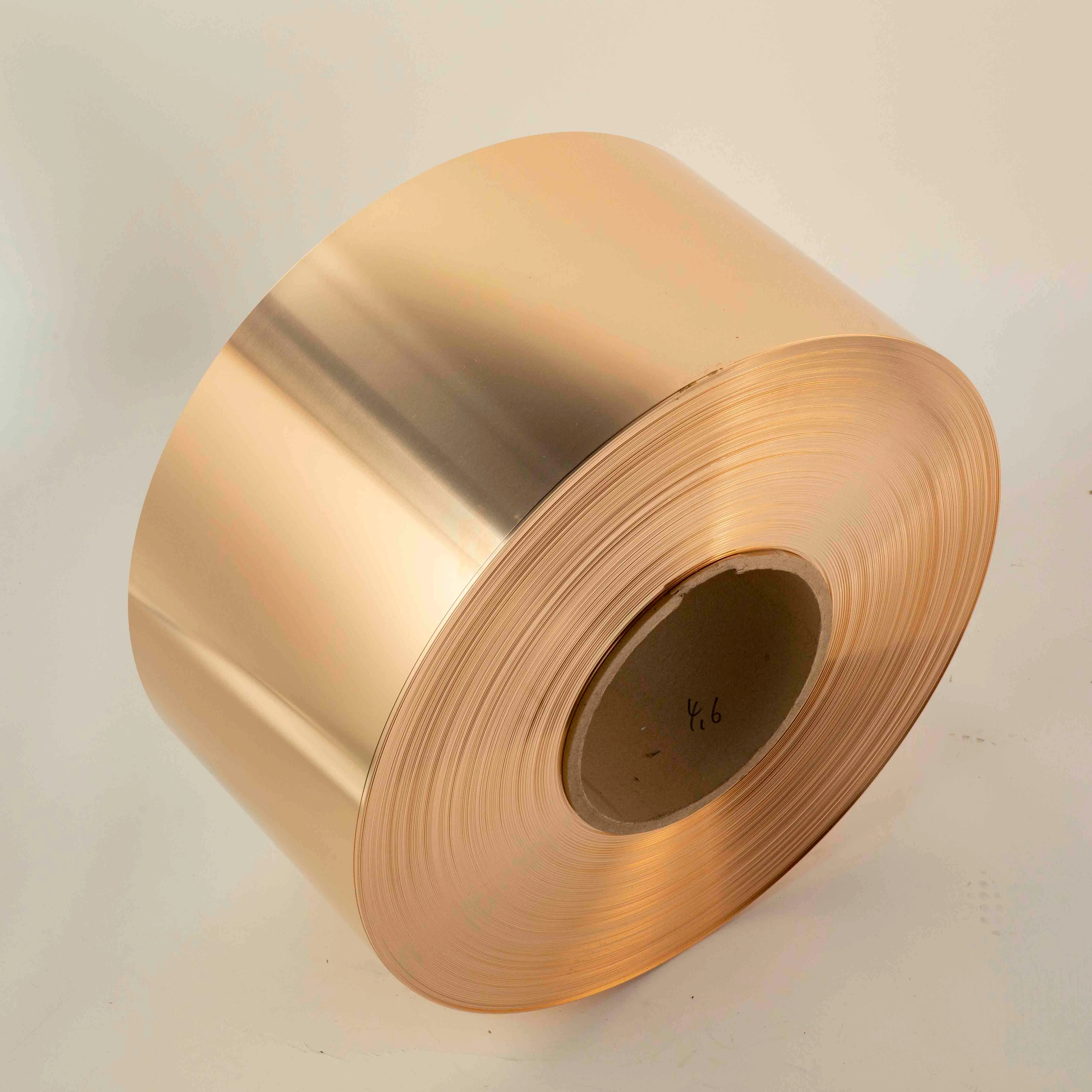 factory price bronze strip/coil/tape for Electronic Connectors