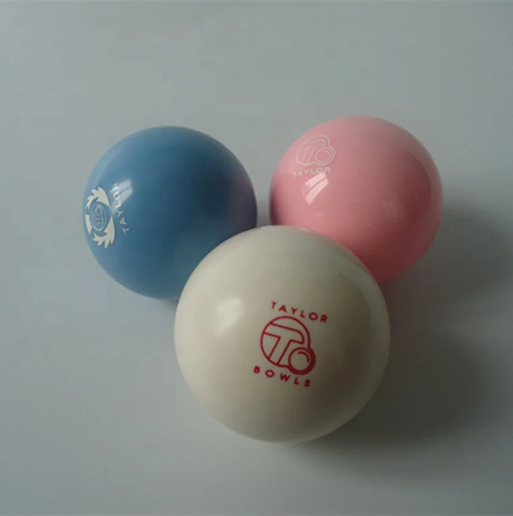 New  resin Solid outdoor lawn game pallino or jack  ball billiard bocce cue ball