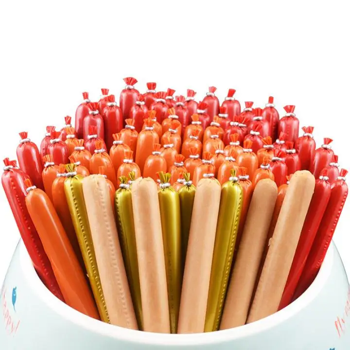 Wholesale or OEM PET SAUSAGE Cat Dog Treats Pet Food Snack Stick Hot dog