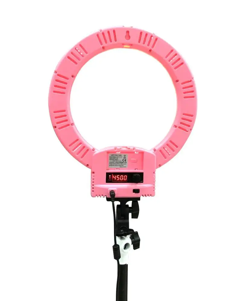 12 inch 240 Dimmable LED Ring Light Photography for Video Broadcast Studio Make Up Falcon Eyes OEM Ring Light