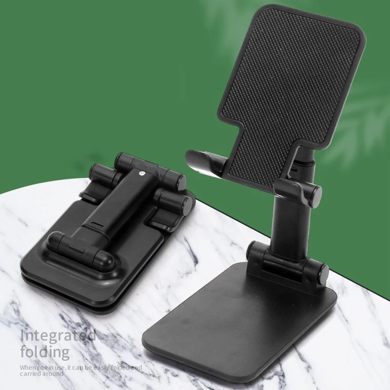 
Angle Height Adjustable Cell Phone Stand Fully Foldable Phone Dock Cradle Holder Stand for Office Desk 