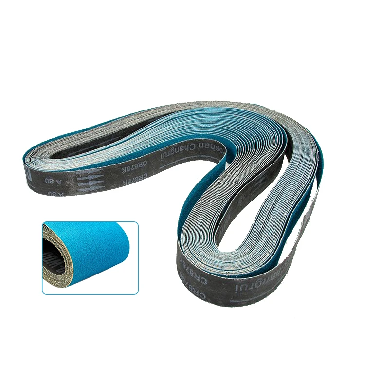 Zirconia alumina sanding belt Polishing metal 80grit 120grit Surface conditioning Sanding Belt
