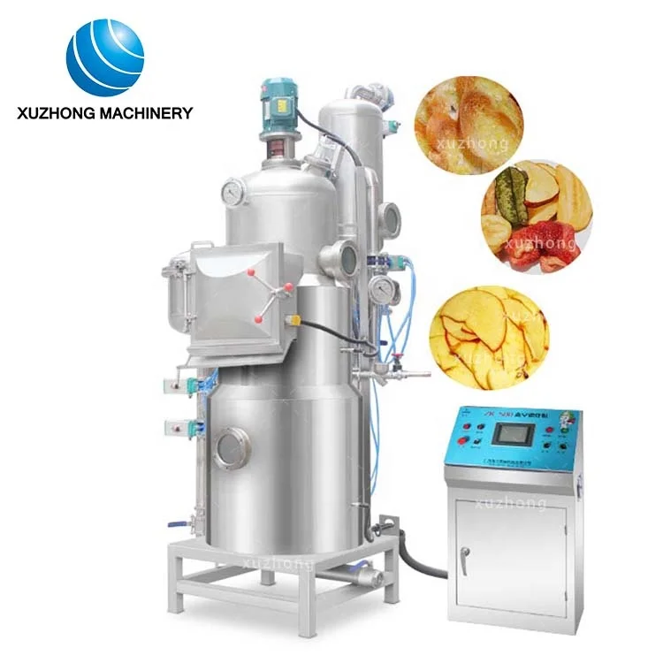 durable big capacity commercial vegetable vaccum fry kitchen equipment fruit vacuum fryer