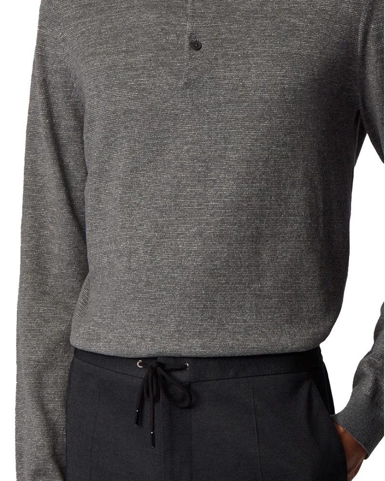 Luxury Original Thick Work Bamboo Pima Cotton Embroider Knitted Male Polo Shirt