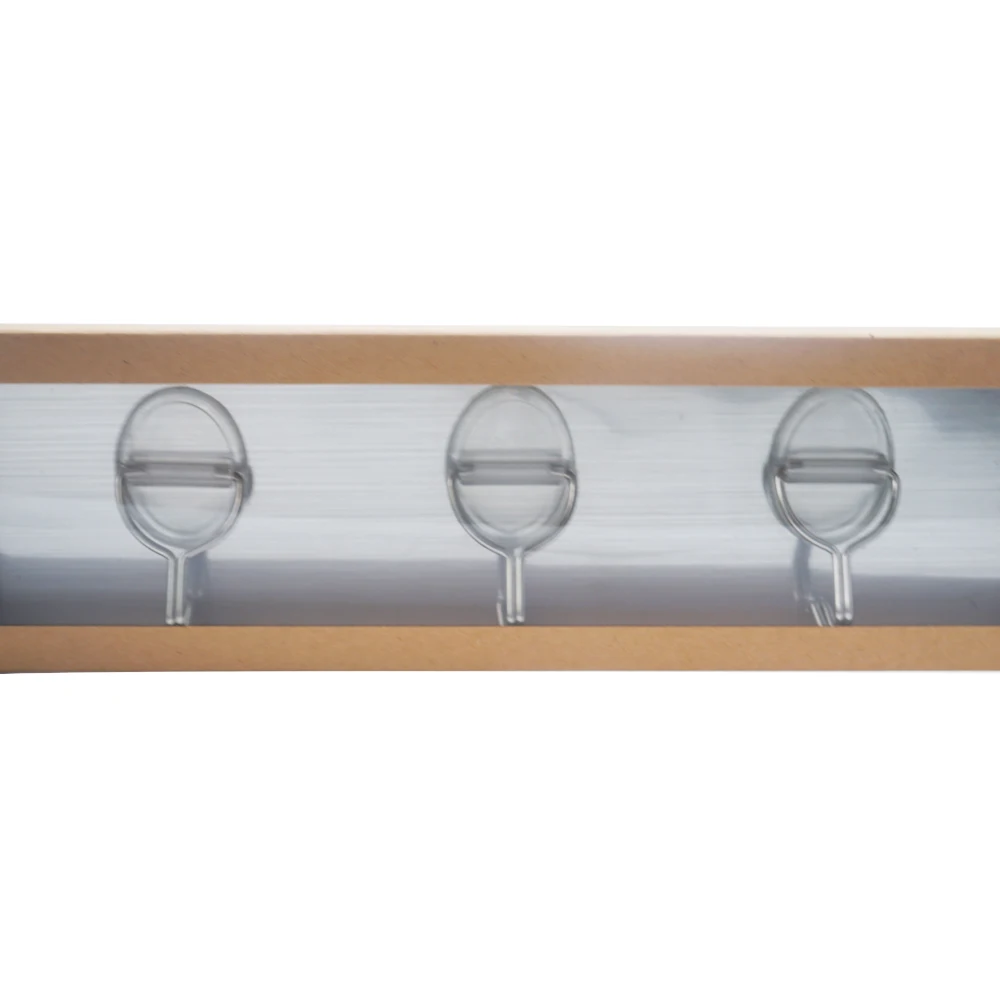 Hot Selling Heavy Duty Smooth Ems Ceramic Glass Coat Strong Plastic Adhesive Sticker Hook Wall Application Bathroom Use Metal