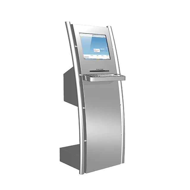 Interactive Room Card Dispenser Kiosk Self Check In kiosk Self Service Cash Recycler Payment Machine for Hotel