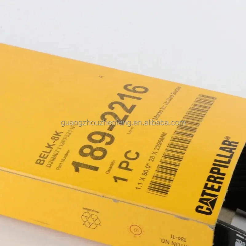 Ремень двигателя ремень вентилятора экскаватора 4N8218 4N8216 F5211F5 для CAT