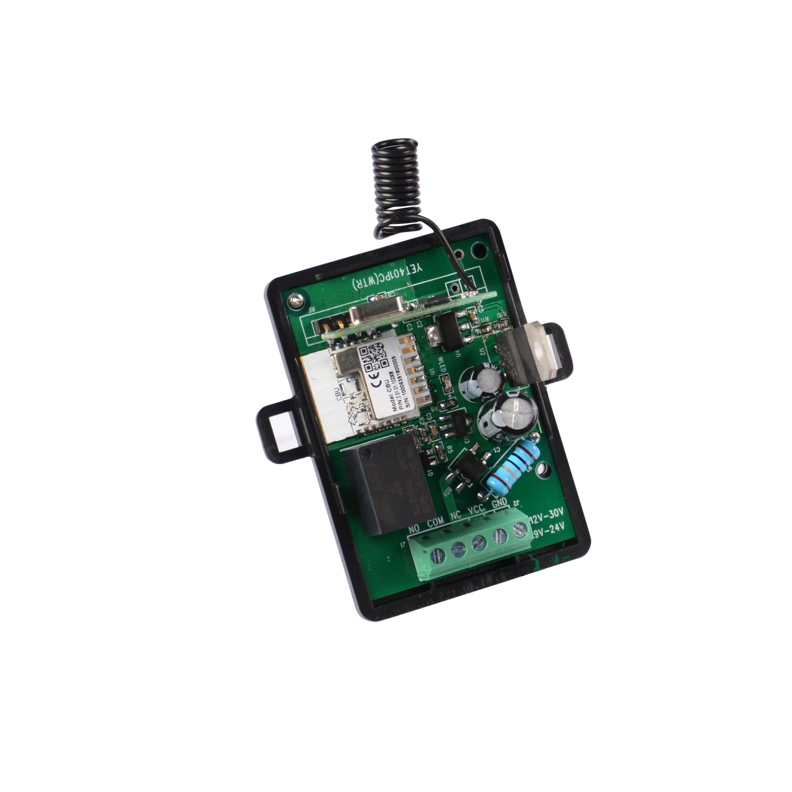 YET402WFR Remotely Smart Wireless Gate Universal Remote Control Led With Dip Switches 433Mhz RF Transmitter And Receiver