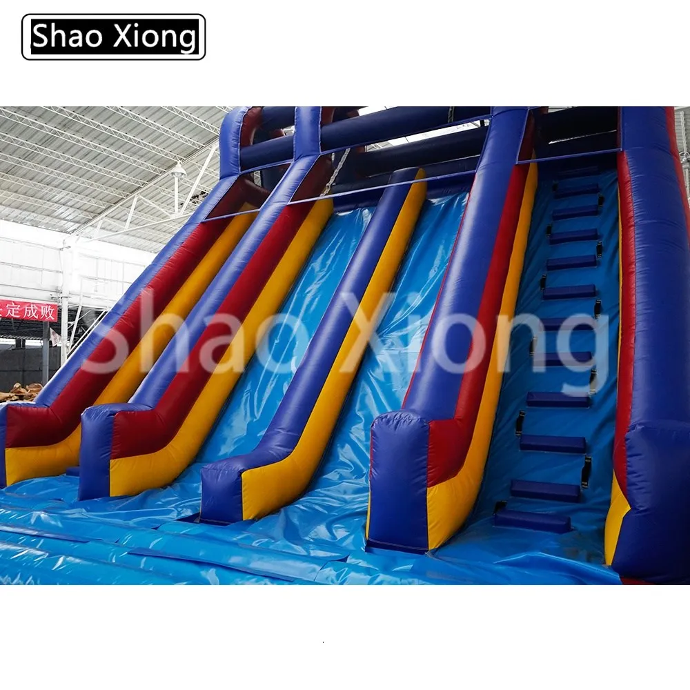Adult Size Large Inflatable Bouncer Castle Slide Pool Water Bouncing House Super Mega Slide