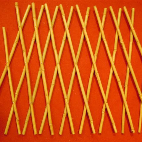 Дешевые искусственные бамбуковые ограждения панели забор Натуральный Бамбуковый шпалер