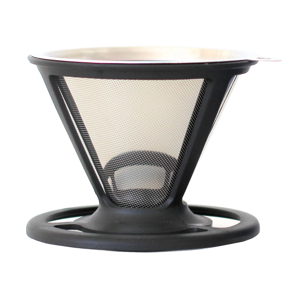 China eco-friendly modern custom stainless steel coffee dripper for gifts