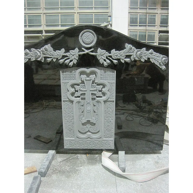 HZX headstones for graves Tombstone and Monument Cemetery Wholesalers Granite Graves For Sale headstones Black Granite