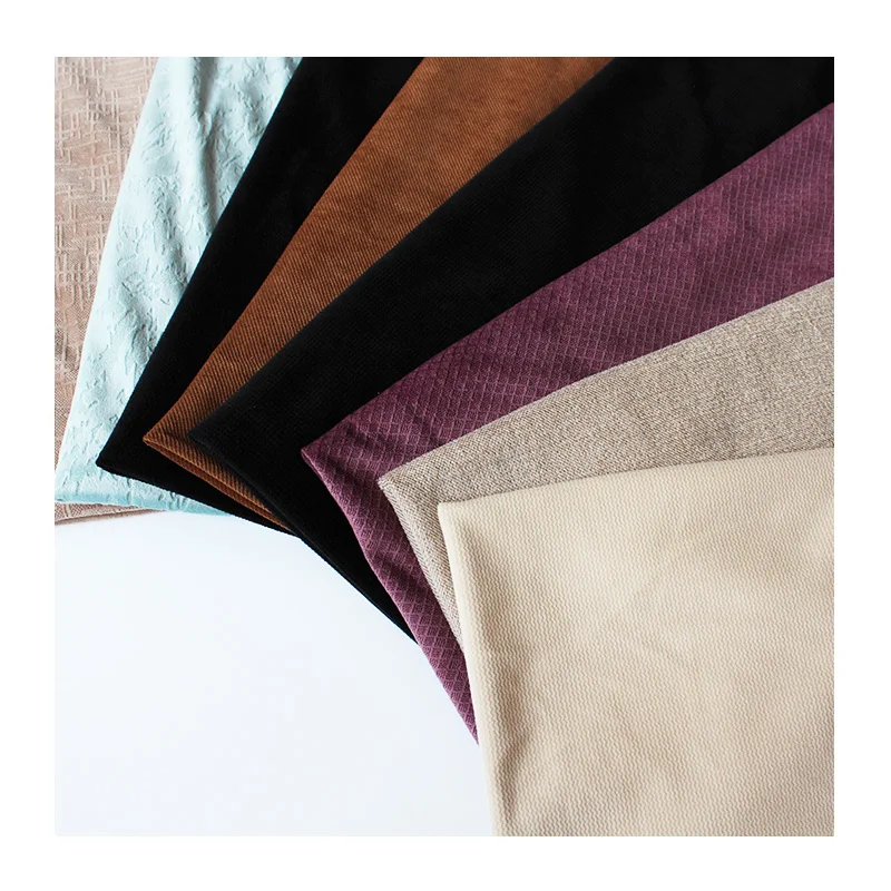 Recycled Latest burnout super soft silk velvet fabric from China