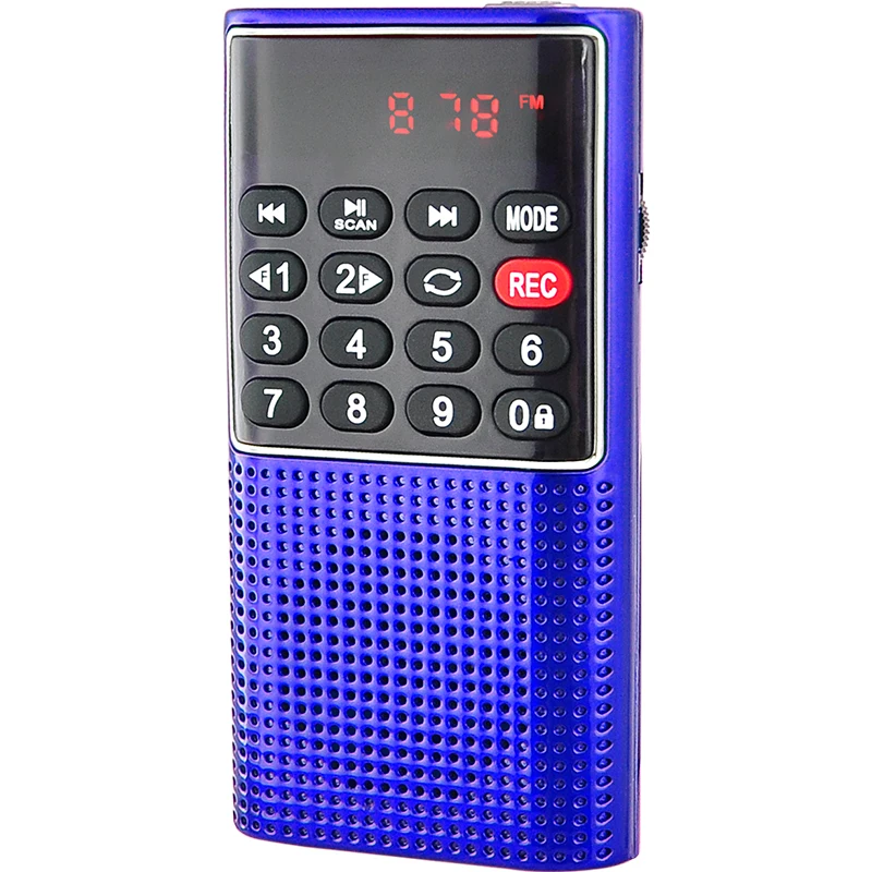 Dewant L-328 fm радио Диктофон SD/TF карты мини mp3 плеер со встроенным