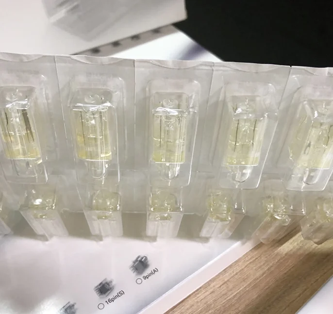 2023 crystal 5 pin multi mesotherapy needles use by hand For Hyaluronic Acid Dermal Filler Injections